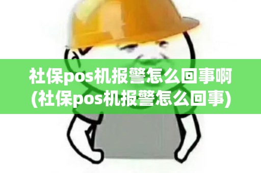 社保pos机报警怎么回事啊(社保pos机报警怎么回事)