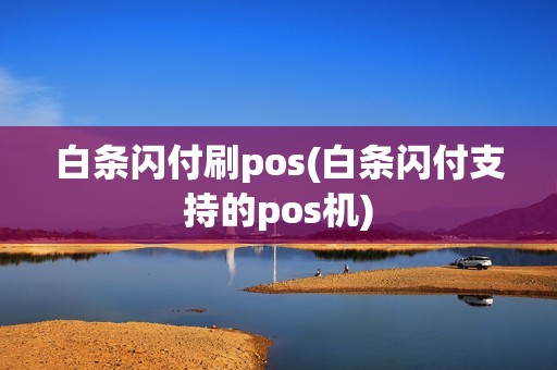 白条闪付刷pos(白条闪付支持的pos机)