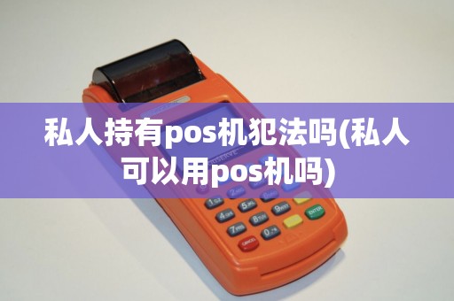 私人持有pos机犯法吗(私人可以用pos机吗)