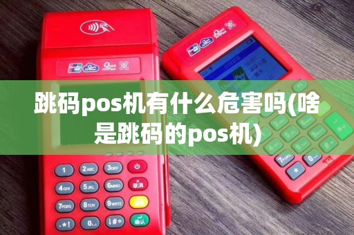 跳码pos机有什么危害吗(啥是跳码的pos机)
