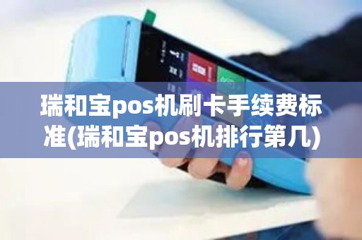 瑞和宝pos机刷卡手续费标准(瑞和宝pos机排行第几)