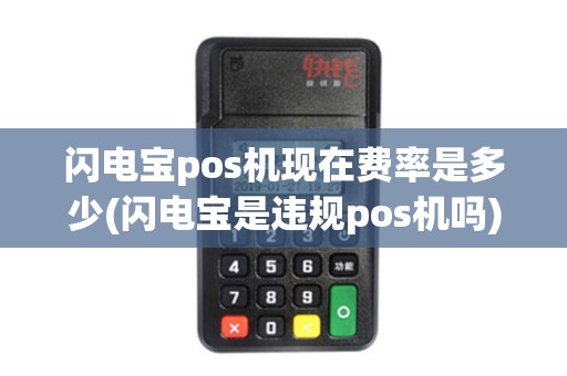 闪电宝pos机现在费率是多少(闪电宝是违规pos机吗)