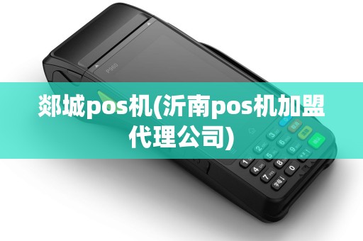 郯城pos机(沂南pos机加盟代理公司)