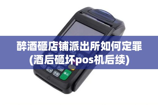醉酒砸店铺派出所如何定罪(酒后砸坏pos机后续)