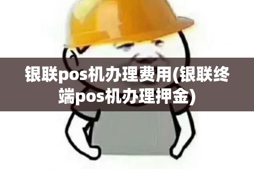 银联pos机办理费用(银联终端pos机办理押金)