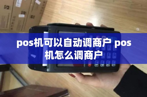pos机可以自动调商户 pos机怎么调商户