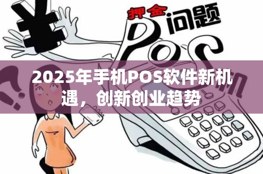 2025年手机POS软件新机遇，创新创业趋势