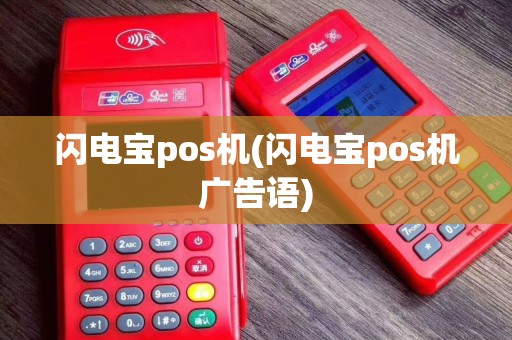 闪电宝pos机(闪电宝pos机广告语)