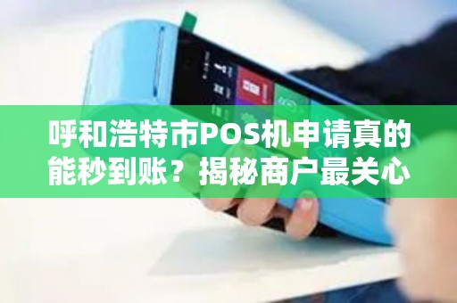 呼和浩特市POS机申请真的能秒到账？揭秘商户最关心的3大陷阱！