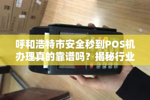 呼和浩特市安全秒到POS机办理真的靠谱吗？揭秘行业内幕与避坑指南！