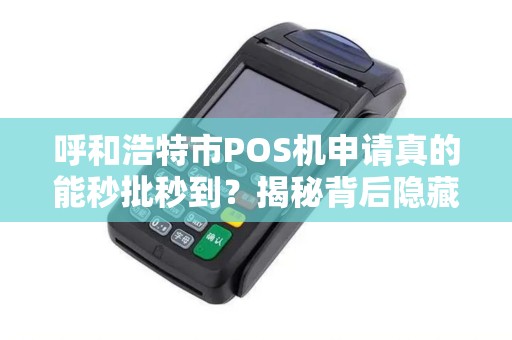 呼和浩特市POS机申请真的能秒批秒到？揭秘背后隐藏的3大陷阱！