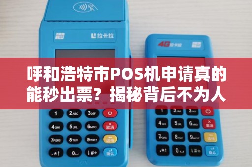 呼和浩特市POS机申请真的能秒出票？揭秘背后不为人知的3大陷阱！
