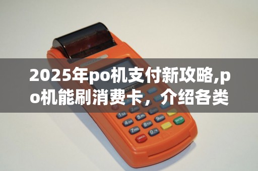 2025年po机支付新攻略,po机能刷消费卡，介绍各类支付方式