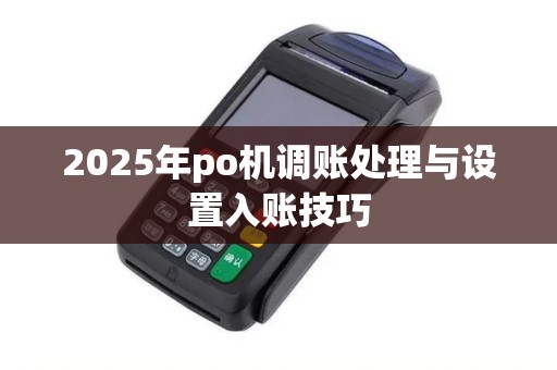 2025年po机调账处理与设置入账技巧