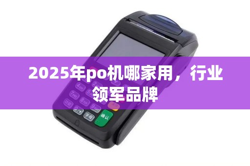 2025年po机哪家用，行业领军品牌