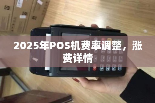 2025年POS机费率调整，涨费详情
