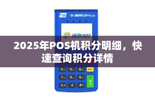2025年POS机积分明细，快速查询积分详情