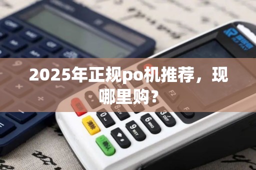2025年正规po机推荐，现哪里购？