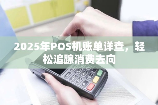 2025年POS机账单详查，轻松追踪消费去向