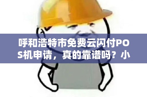 呼和浩特市免费云闪付POS机申请，真的靠谱吗？小心这些隐藏陷阱！