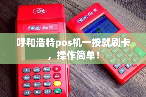 呼和浩特pos机一按就刷卡,操作简单!