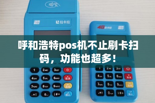 呼和浩特pos机不止刷卡扫码，功能也超多！