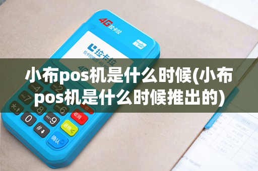小布pos机是什么时候(小布pos机是什么时候推出的)
