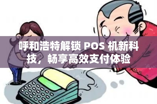 呼和浩特解锁 POS 机新科技，畅享高效支付体验