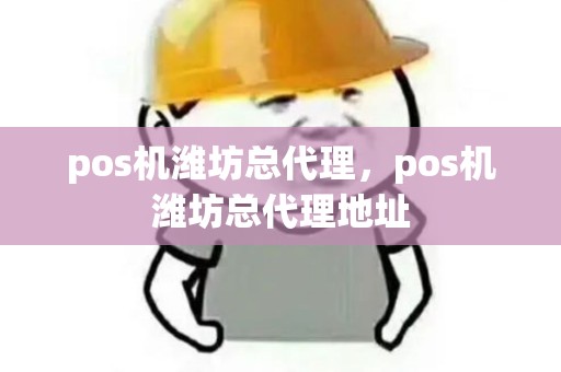 pos机潍坊总代理，pos机潍坊总代理地址