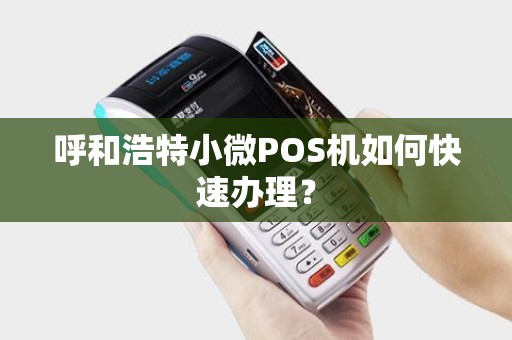 呼和浩特小微POS机如何快速办理？
