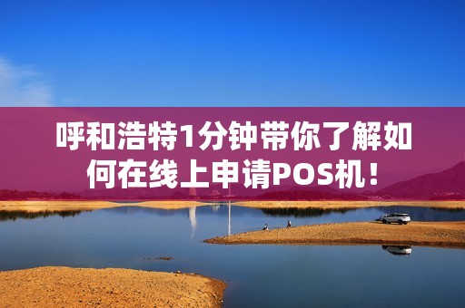 呼和浩特1分钟带你了解如何在线上申请POS机！