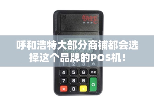 呼和浩特大部分商铺都会选择这个品牌的POS机！