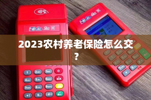 2023农村养老保险怎么交？