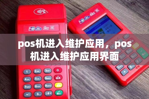 pos机进入维护应用，pos机进入维护应用界面