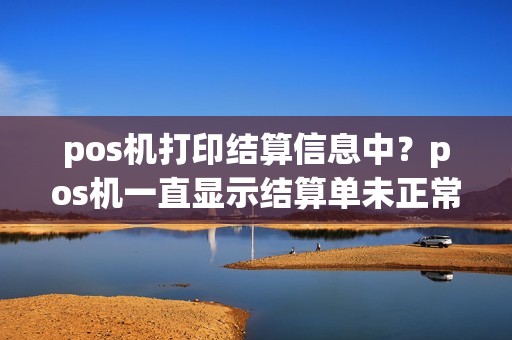 pos机打印结算信息中？pos机一直显示结算单未正常打印