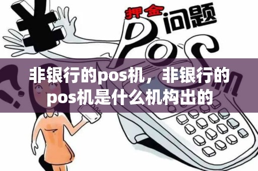 非银行的pos机，非银行的pos机是什么机构出的