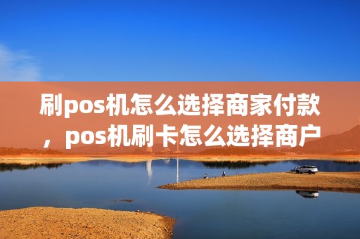 刷pos机怎么选择商家付款，pos机刷卡怎么选择商户