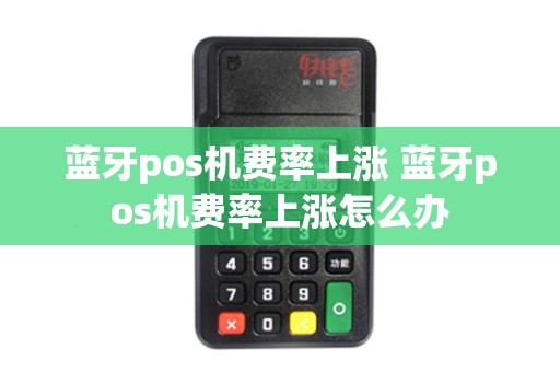 蓝牙pos机费率上涨 蓝牙pos机费率上涨怎么办
