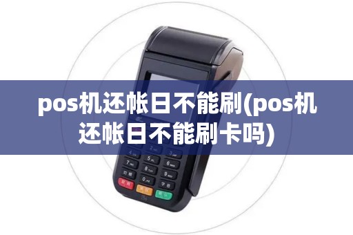 pos机还帐日不能刷(pos机还帐日不能刷卡吗)