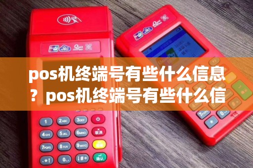 pos机终端号有些什么信息？pos机终端号有些什么信息可以用
