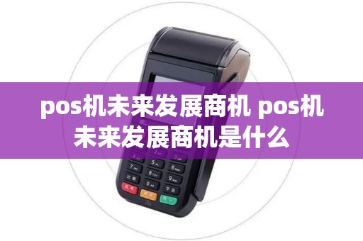 pos机未来发展商机 pos机未来发展商机是什么