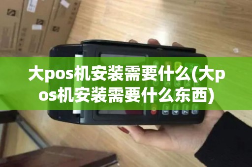 大pos机安装需要什么(大pos机安装需要什么东西)