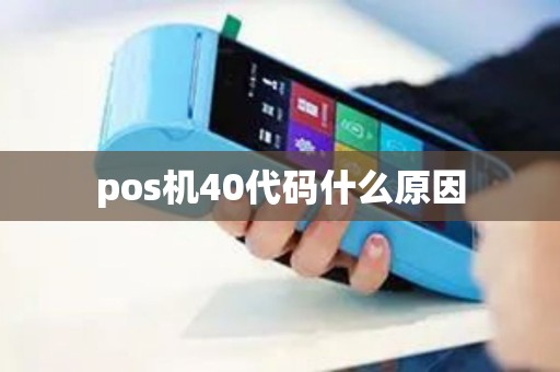 pos机40代码什么原因