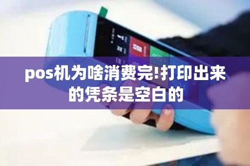 pos机为啥消费完!打印出来的凭条是空白的