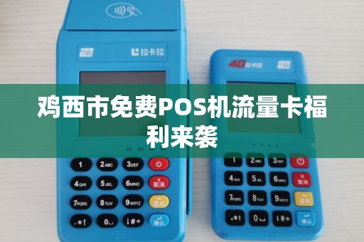 鸡西市免费POS机流量卡福利来袭