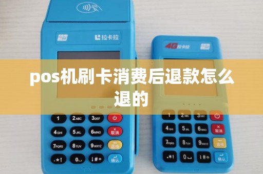 pos机刷卡消费后退款怎么退的