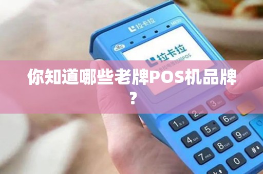 你知道哪些老牌POS机品牌？