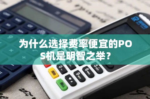 为什么选择费率便宜的POS机是明智之举？