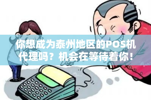 你想成为泰州地区的POS机代理吗？机会在等待着你！