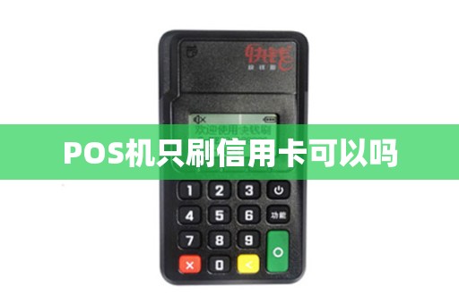 POS机只刷信用卡可以吗